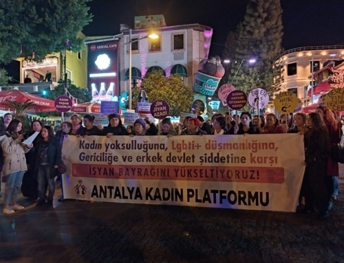 25 Kasım Basın Metni / Antalya Kadın Platformu