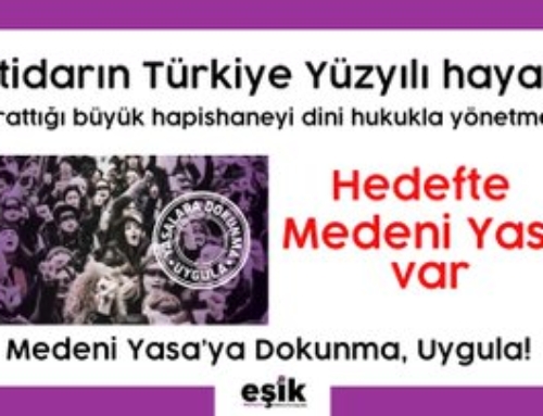 Adalet Bakanı’na Sesleniyoruz: Medeni Yasa’yı sil baştan yazmaya kalkışmak kimsenin haddine değildir