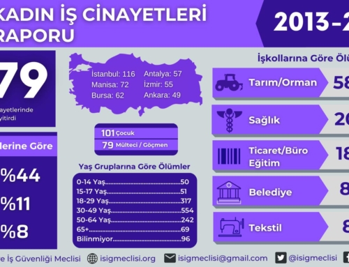 İSİG Meclisi’nden “Kadın iş cinayetleri” Raporu: “2013’ten bugüne en az 1379 Kadın işçi, 2023’ün ilk 10 ayında en az 140 kadın işçi iş cinayetlerinde hayatını kaybetti”