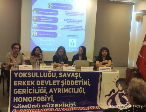8 Mart Antalya Kadın Platformu Panel